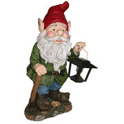 Gnome with Solar Light