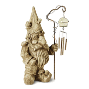 Gnome with windchime